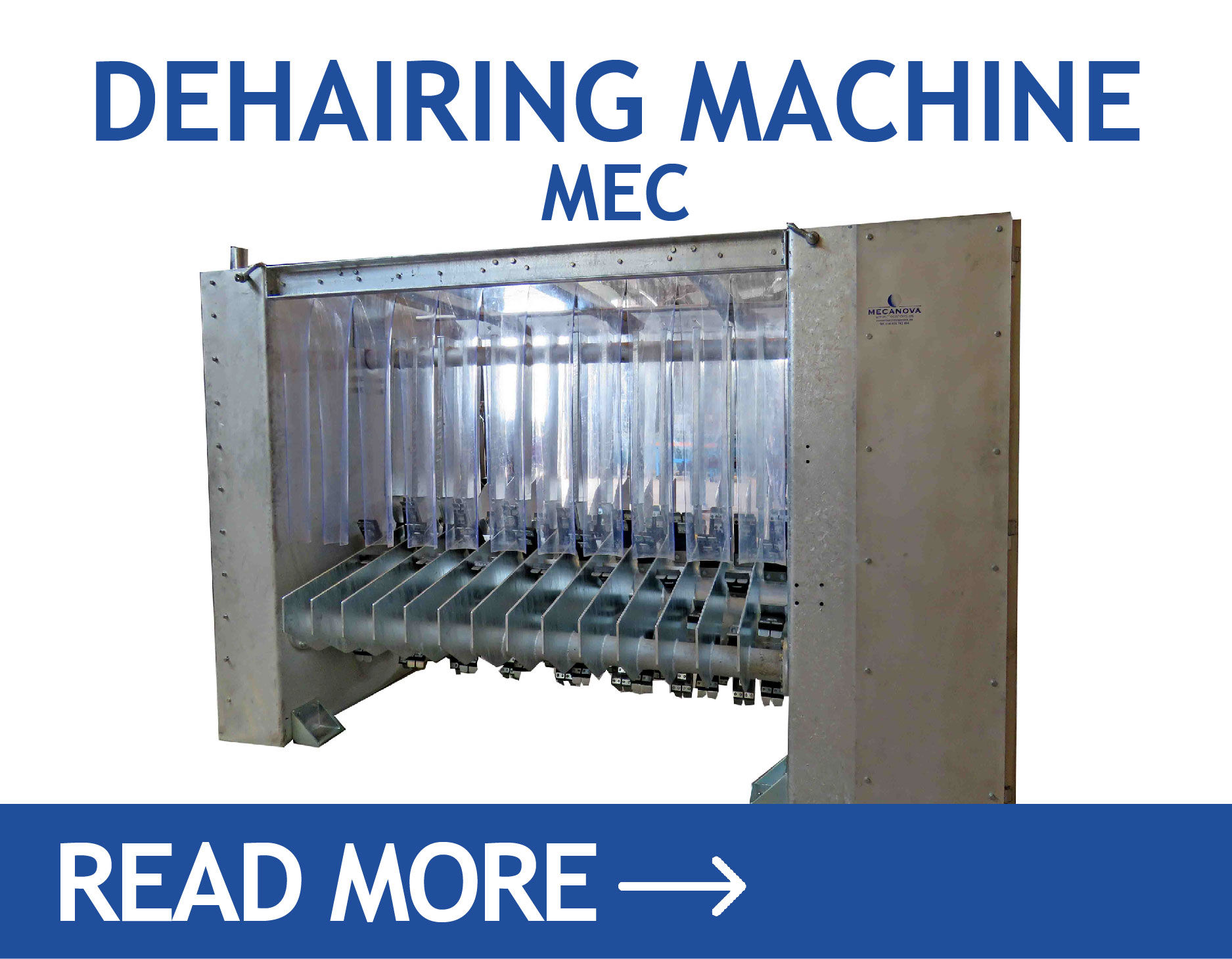 PIG DEHAIRING MACHINE MEC